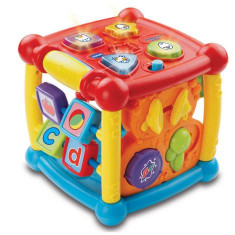 Jucarie interactiva bebelusi vtech cubul magic 150512