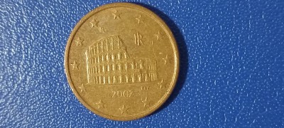 Italy Moneda Rara 5 Euro Cent 2002 foto