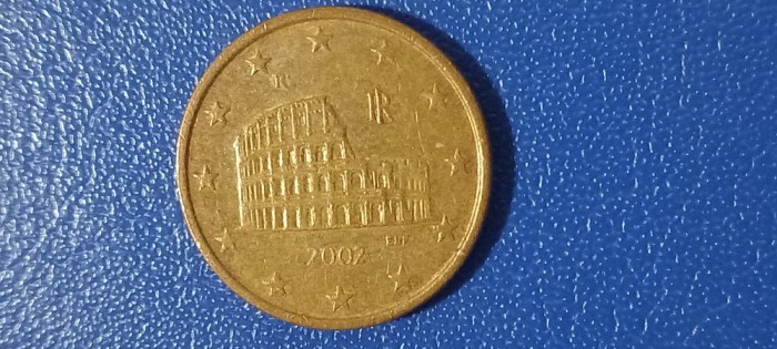 Italy Moneda Rara 5 Euro Cent 2002