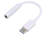 Adaptor USB-C la Jack 3,5mm Alb 0,12m