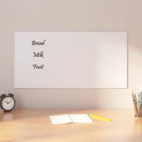 Cumpara ieftin Tablă magnetică de perete, negru, 80x40 cm, sticlă securizată