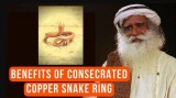 UNIC-Inel Sarpe Sacru CUPRU 100%,Consacrat,ritualizat de SADHGURU in TEMPLU,Indi