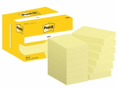 Notes adeziv 51 x 76 mm 100 file/buc Post-it 3M, 12 buc/pachet PEFC CH18/0914 foto