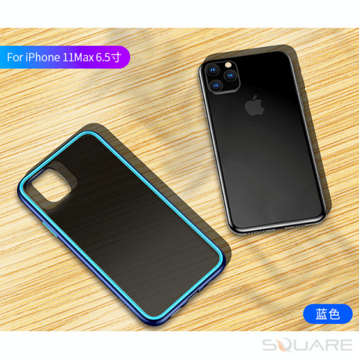 Huse de telefoane USAMS, iPhone 11 Pro Max, Walza Series, US-BH527, Blue