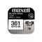 Baterie ceas Maxell SR721W V361 SR58 1.55V oxid de argint 1buc