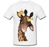 Cumpara ieftin Tricou &quot; Giraffe painting &quot;