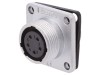 Conector Circular Mamă 5 Pini WEIPU WS16K5ZZ Panou Tensiune 500V Sistem Fixare Rotire
