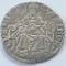Italia 1 Grosso (denari) (1359-1378) Pavia argint Galeazzo ll Visconti Rar