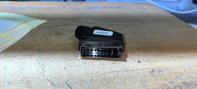 Adaptor Scart to din 6 pin mama #A8256 foto