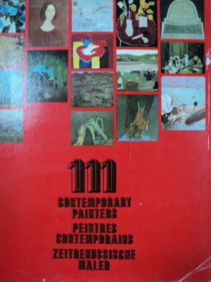 111 CONTEMPORARY PAINTERS -1980 foto