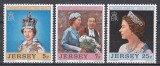 Jersey 1977- A 25-a aniversare a &icirc;ncoronării Reginei Elisabeta a II-a, MNH