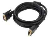 Cablu DVI-D 24+1 Single Link Negru DELOCK 83187