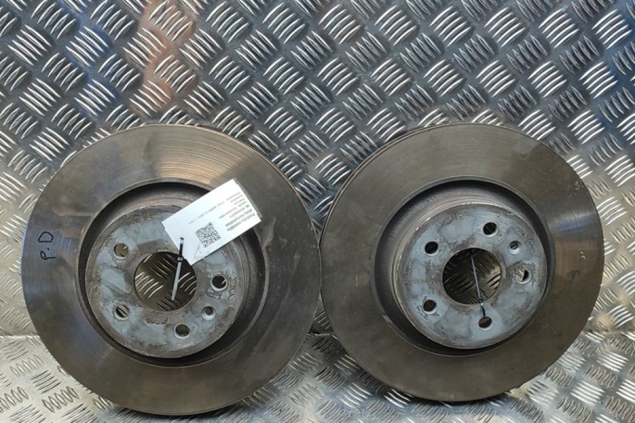 Set disc de fr&acirc;nă față TESLA MODEL S 2012 OEM: 1025099-00-B 13126471