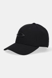 Oakley șapcă culoarea negru, cu imprimeu, 911545.01W