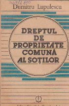 Dreptul de proprietate comuna al sotilor foto