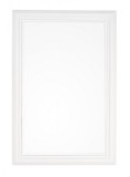 Cumpara ieftin Oglinda de perete cu rama din lemn alb Sanzio 60x3x90 cm