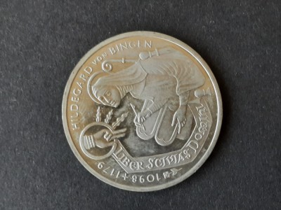 10 DM &amp;quot;Hildegard von Bingen&amp;quot; G, 1998, RFG - A 2920 foto