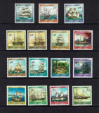 246-PAPUA NOUA GUINEE 1987-Nave-Vapoare-Serie completa de 15 timbre nestam MNH, Nestampilat