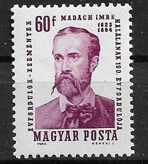 C1435 - Ungaria 1963 - Aniversari neuzat,perfecta stare