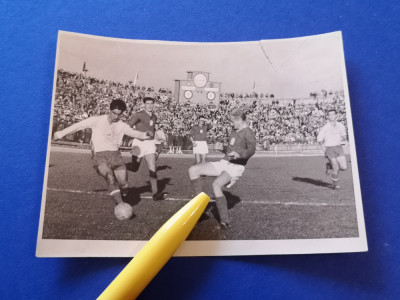 Foto meci fotbal ROMANIA - Lotul Olimpic CEHOSLOVACIA (anul 1962) foto