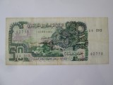 Algeria 50 Dinars 1977 in stare buna