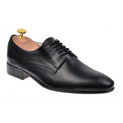 Pantofi barbati eleganti din piele naturala - Model Negru NIC211SIR foto