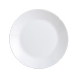 Farfurie Fructe Arcopal, Alb, Diametru 18 cm, Material Opalina, Utilizare Mașină de Spălat Vase și Cuptor cu Microunde, Oem