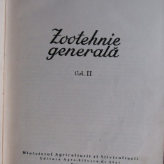 AL. FURTUNESCU - ZOOTEHNIE GENERALA 2 volume (1958, editie cartonata)