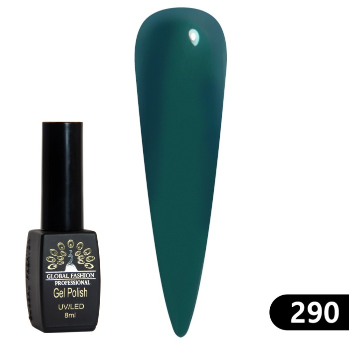 Oja semipermanenta BLACK ELITE, Global Fashion 8 ml, 290