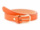 Cumpara ieftin Curea EPICA portocalie, F33, din piele naturala