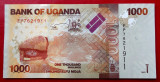 Uganda 1000 Shillings 2021 UNC necirculata **