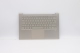 Carcasa superioara cu tastatura palmrest Laptop, Lenovo, IdeaPad Yoga C940-14IIL Type 81Q9, 5CB0U44269, AM1ED000700, 15336929, iluminata, Mica, layout