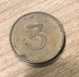 MNDRO Romania moneda jeton CSB 3
