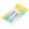 Set 10 sigurante auto mini cu LED elSales ELS-SALM10, multicolor