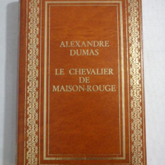 LE CHEVALIER DE MAISON-ROUGE - ALEXANDRE DUMAS
