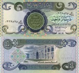 Irak 1 Dinar 1984 UNC Bancnota Asiatica Ne流通 Bancnote Irak