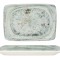 Bonna Placa de service - Odette - Por&Aring;&pound;elan - 23x16 cm - set de 2