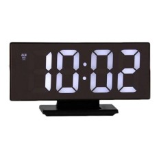 Ceas De Birou Oglinda elSales ELS-3618 , Cu LED Alb , Afisare Temperatura , Alarma