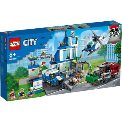 LEGO CITY SECTIE DE POLITIE 60316 foto