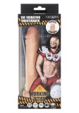 Vibrator Realist The Vibrating Quarterback CalExotics, Natural, 10 Viteze