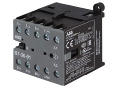 Contactor 3P NO 220-240VAC 7A cu 3 Contacte Auxiliare NC foto