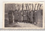 Bnk foto Grup de ofiteri - comuna Risipiti 1939, Alb-Negru, Romania 1900 - 1950, Militar