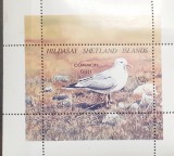 Cumpara ieftin Hildasay Shetland island pasari, pescăruș bloc Mnh, Nestampilat