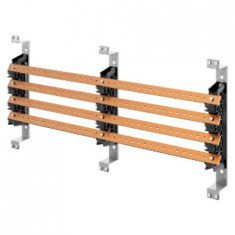 PAIR OF BUSBAR-HOLDER - FOR FLAT BUSBARS 30x10 - 630A - FOR STRUCTURES D=400 - STRUCTURES L=600 - FOR QDX 630H