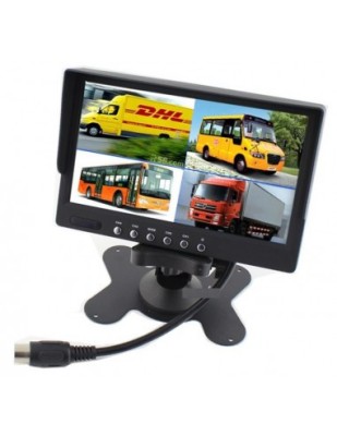 Display auto de 7&amp;Prime; cu 4 canale, 12V &amp;ndash; 24V, D710 cu telecomanda foto