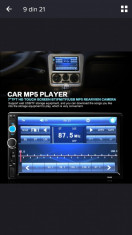 Vand Hd car multimedia fm radio usb sd aux mp5 player bluetooth cam foto