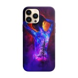 Husa compatibila cu Apple iPhone 11 Pro Max model Space girl,Silicon, Tpu, Viceversa