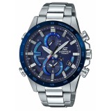 Cumpara ieftin Ceas Barbati Casio Edifice Bluetooth ECB-900DB-1B, Cronograf, Inox, Argintiu, Rezistent la apa 10ATM
