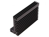 Radiator extrudat TO220 TOP3 negru 84x55x28 mm