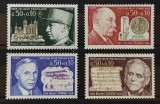 BC391, Franta, lot 4 timbre personalitati 1971